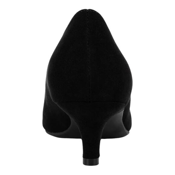 Jones New York Women's Charmer Kitten Heel Dress Pumps Black Size 9 1/2 - Picture 3 of 5